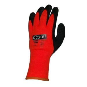 GUANTE SUPER FLEX ROJO PALMA DE LATEX CLUTE